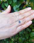 Wholesale sapphire diamond necklace