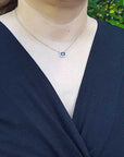 Blue Sapphire Necklace