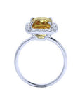 Vibrant yellow sapphire in fine jewelry for sale