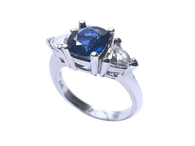 Wholesale real sapphire ring