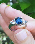 September birthstone bridal jewelry ring