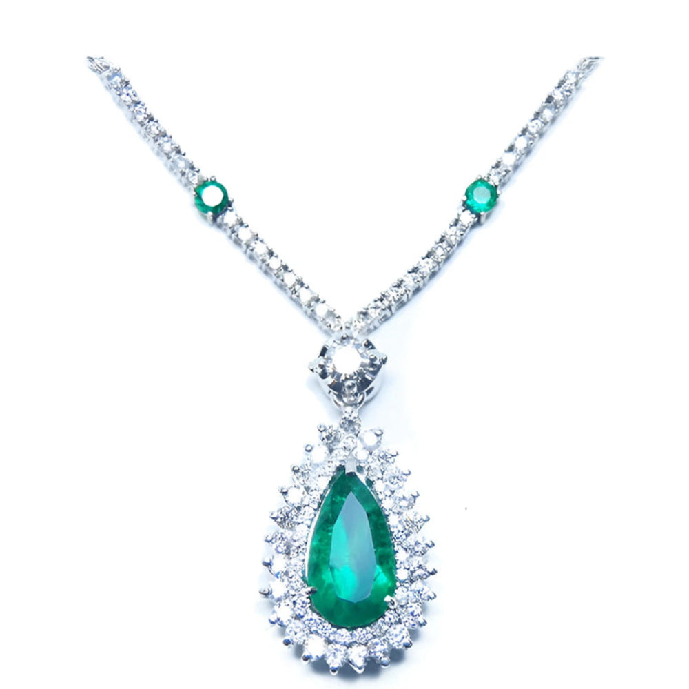 A genuine colombian emerald collection for sale online in USA.