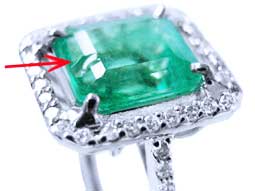 Applying baby oil or re-oiling emeralds at home is easy and safe