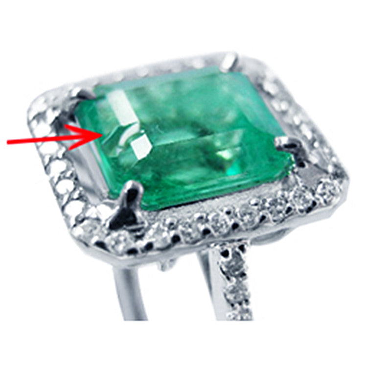 Applying baby oil or re-oiling emeralds at home is easy and safe.