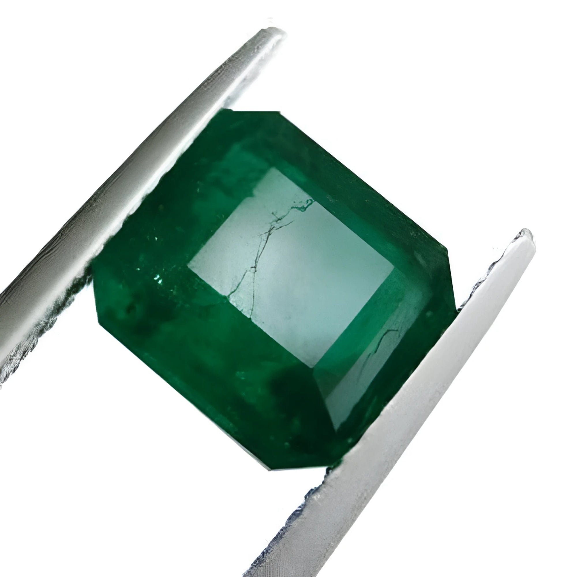 Heavily treated emerald enhancement 