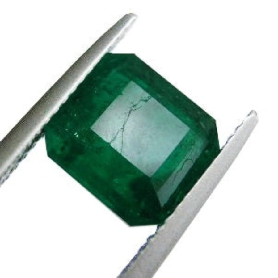 Heavily treated emerald enhancement 