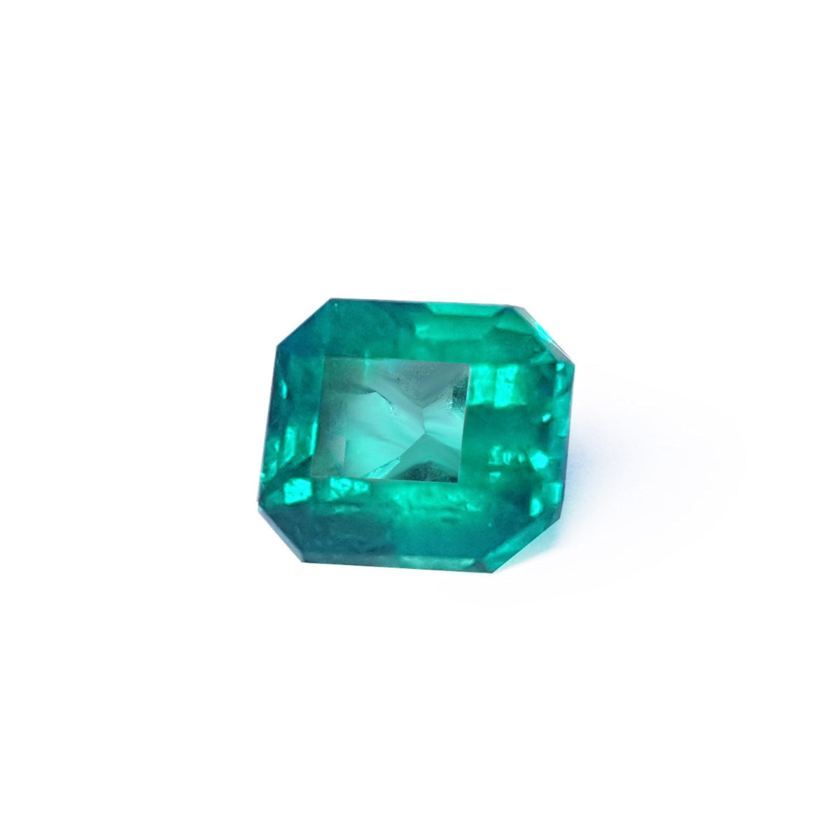 Emerald-cut loose emerald for sale