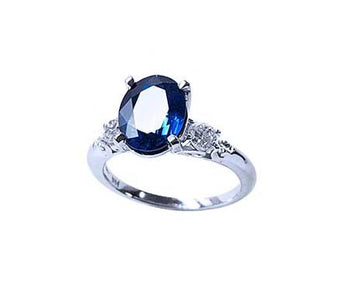 Sapphire engagement rings