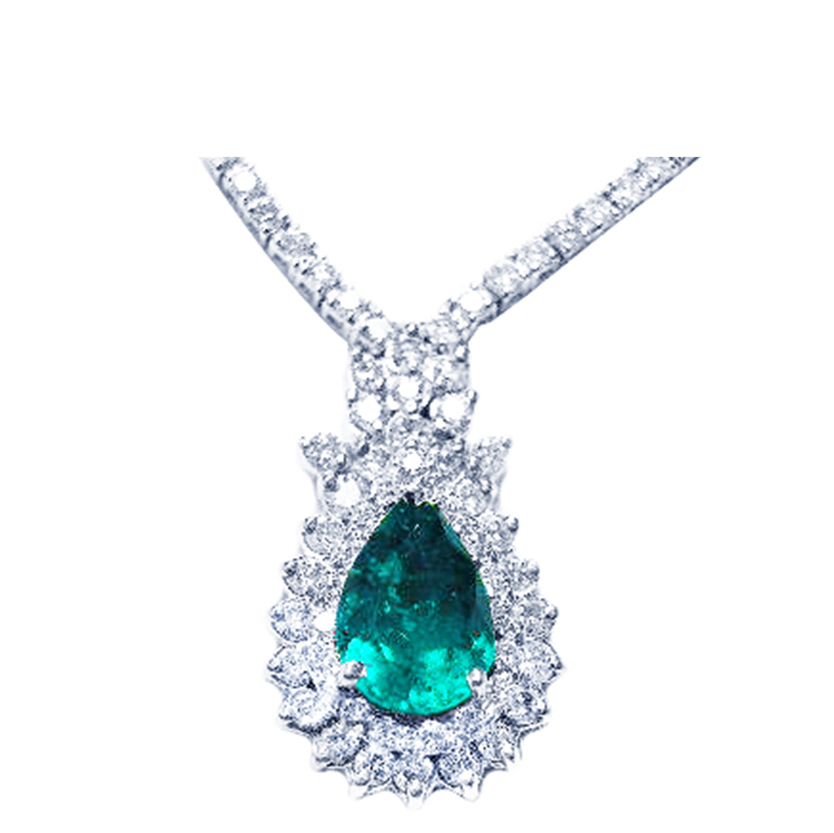 Emerald necklaces fine jewelry