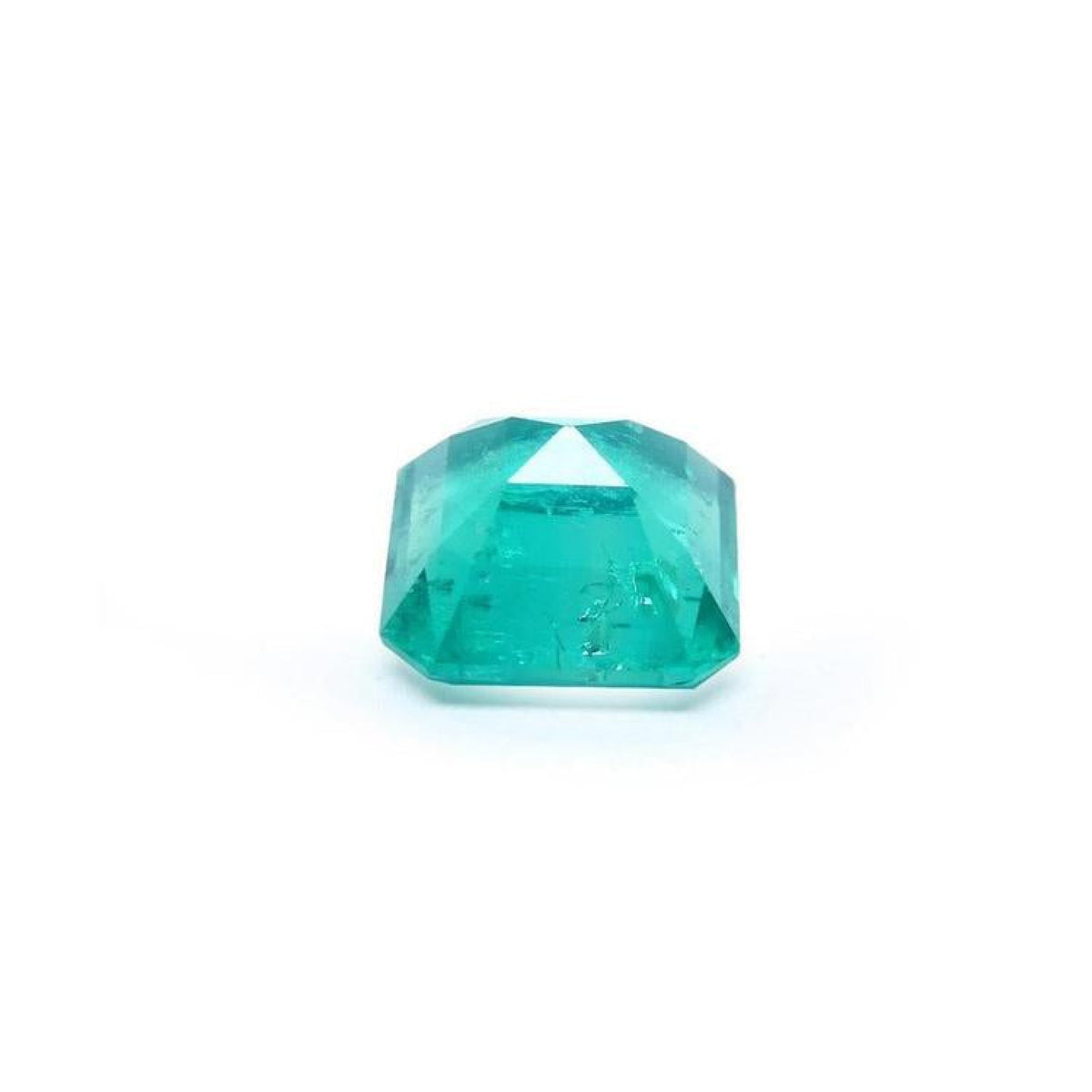 GIA certified 1.88 carat loose natural Colombian emerald with vibrant bluish-green hue.