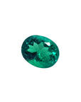 This GIA Certified F1 0.98 ct. Oval Muzo Colombian Emerald loose is nicer in person. 