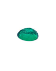 GIA Certified F1 0.98 ct. Oval Muzo Colombian Emerald loose emerald bluish green hue.
