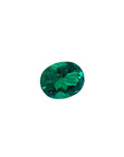 GIA Certified F1 0.98 ct. Oval Muzo Colombian Emerald loose emerald.