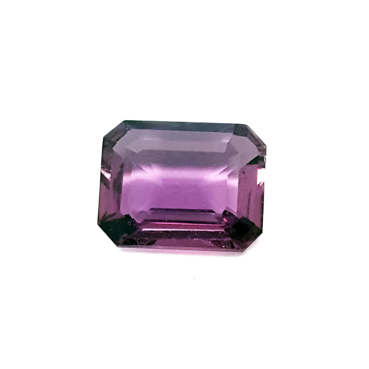 4.05 ct. natural loose pink sapphire GIA certified from Madagascar, and features a rectangular emerald (step) cut.