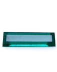 Natural Baguette cut loose colombian emerald sourced from the Muzo mines.