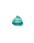4.71 carat emerald-cut Colombian emerald with a medium bluish-green hue.