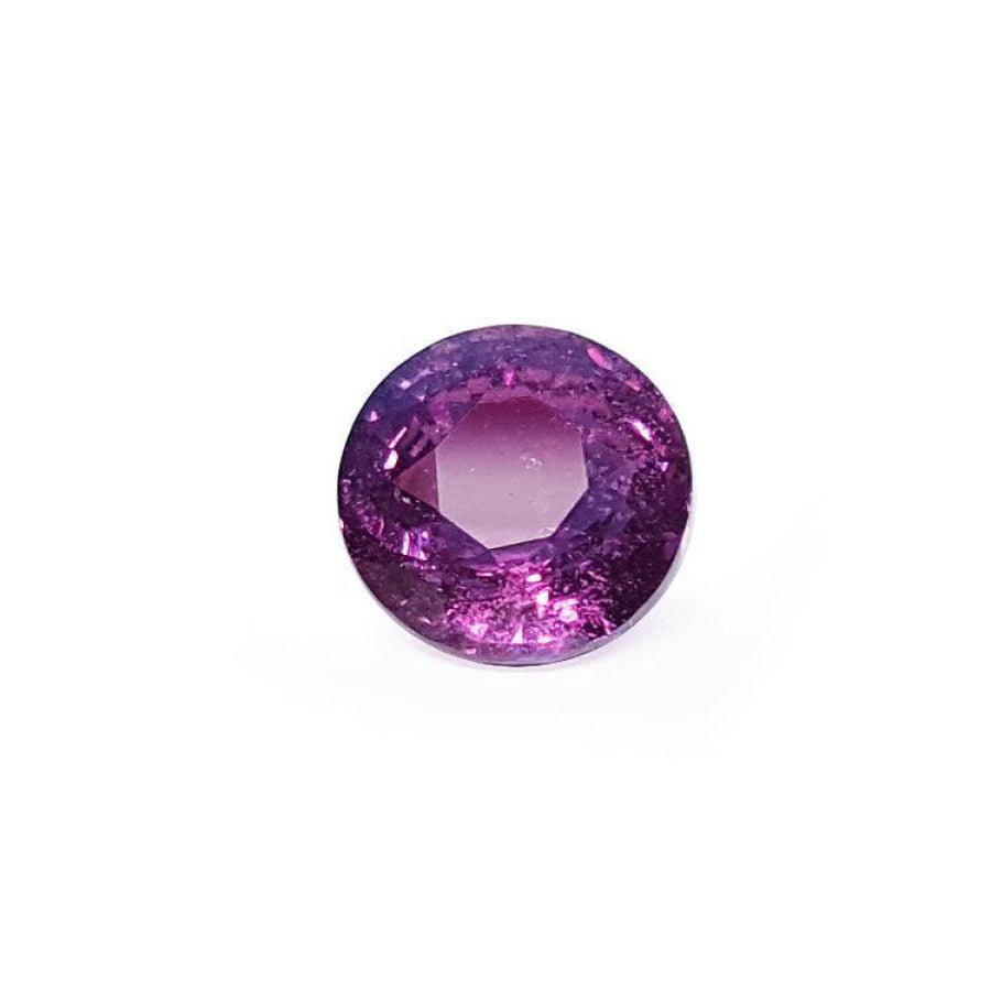 2.00 ct. loose round cut natural pink sapphire perfect for creating a distinctive and elegant ring or pendant necklace design.