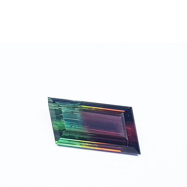 A gorgeous collection of natural watermelon tourmalines from Brazil, carefully chosen for stylish gold jewelry.
