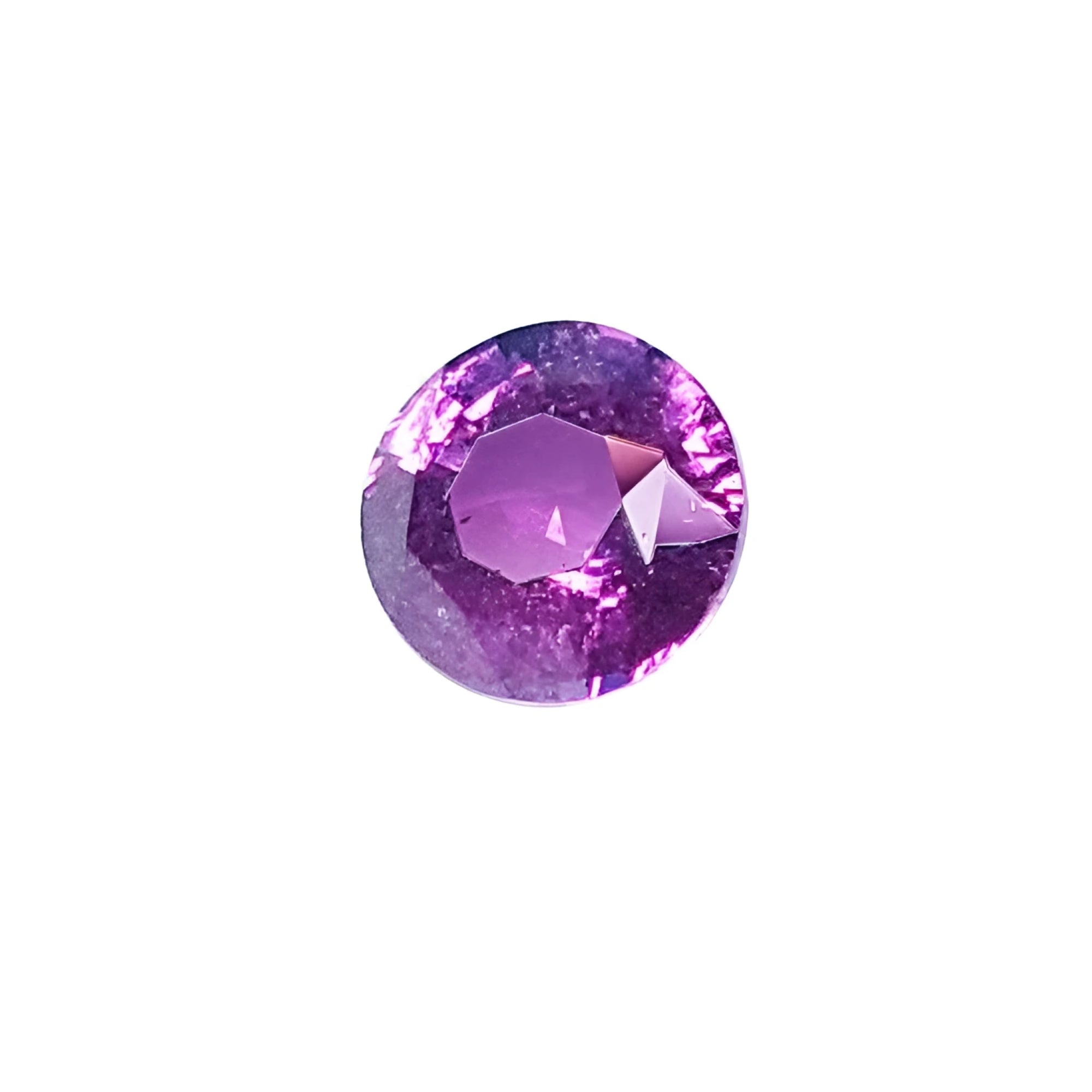 2.00 ct. loose round cut natural pink sapphire This exquisite sapphire features a vibrant, clear medium pink hue.