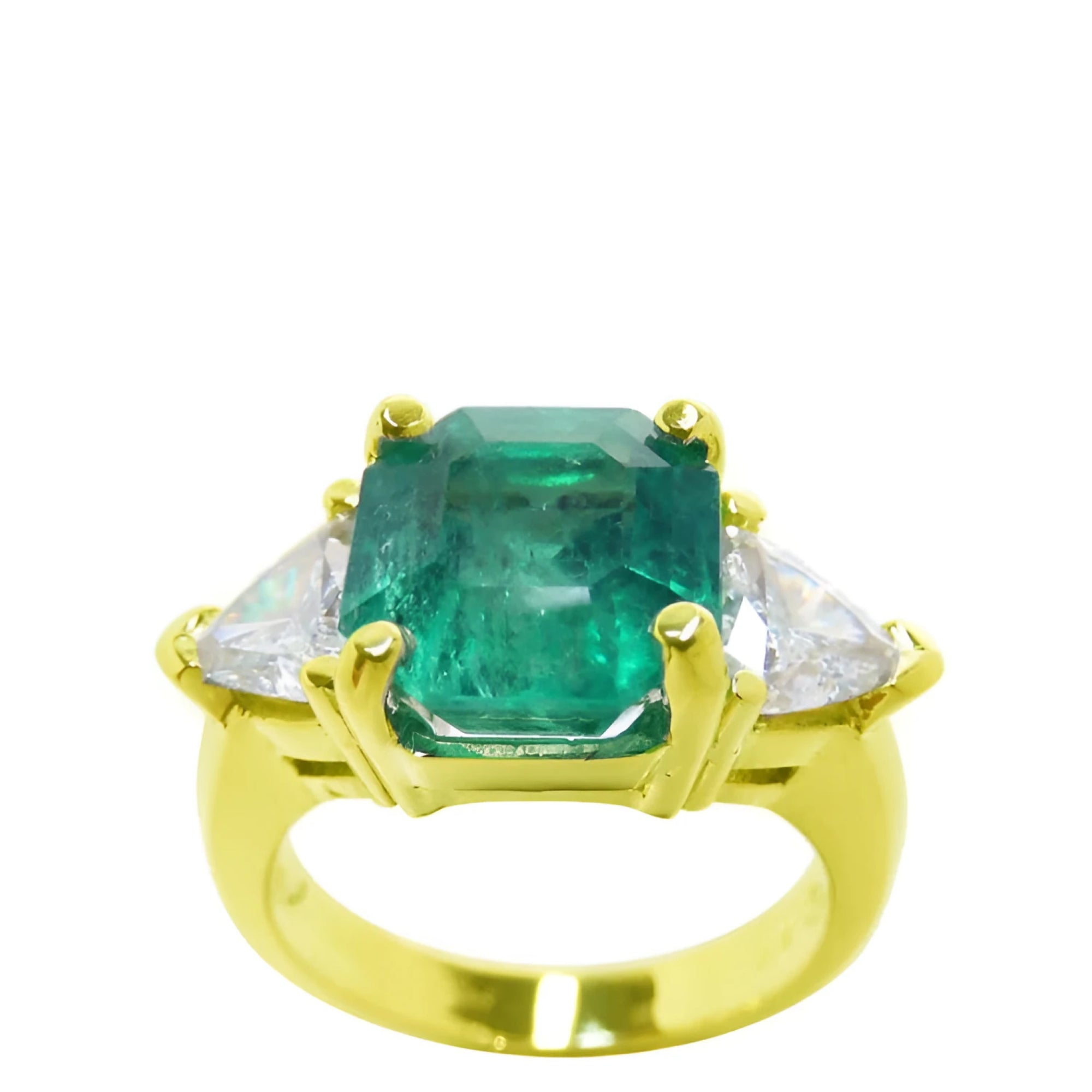 Explore our fine collection of May's birthstone jewelry with natural colombian emeralds sourced from the Muzo mines.