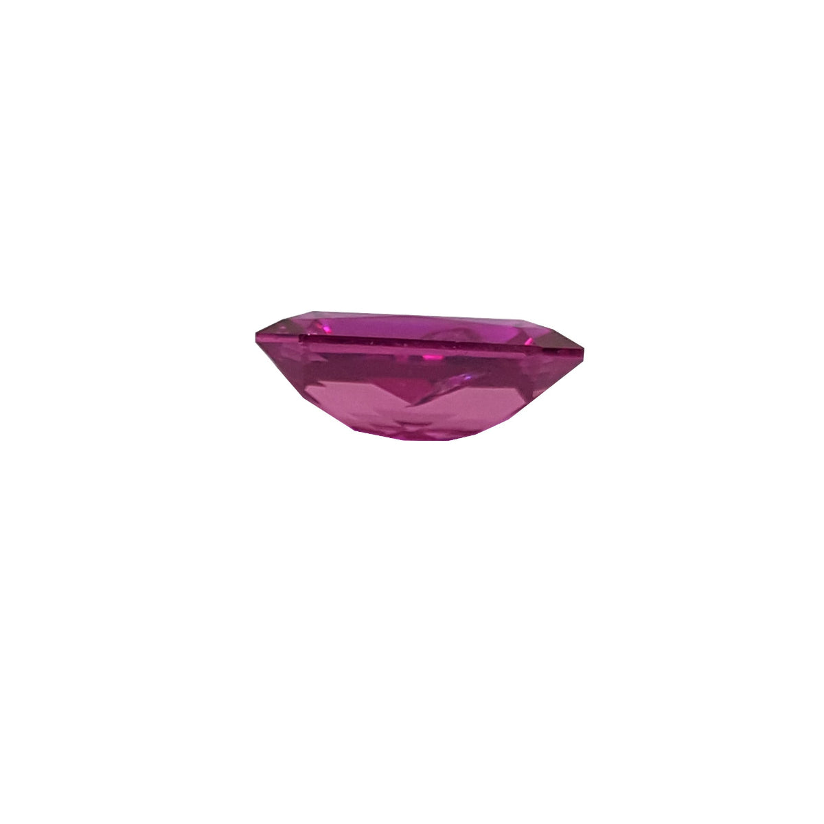 1.38 ct. GIA Certified Loose Natural Pink Sapphire Intense Vivid Color Fancy Emerald cut