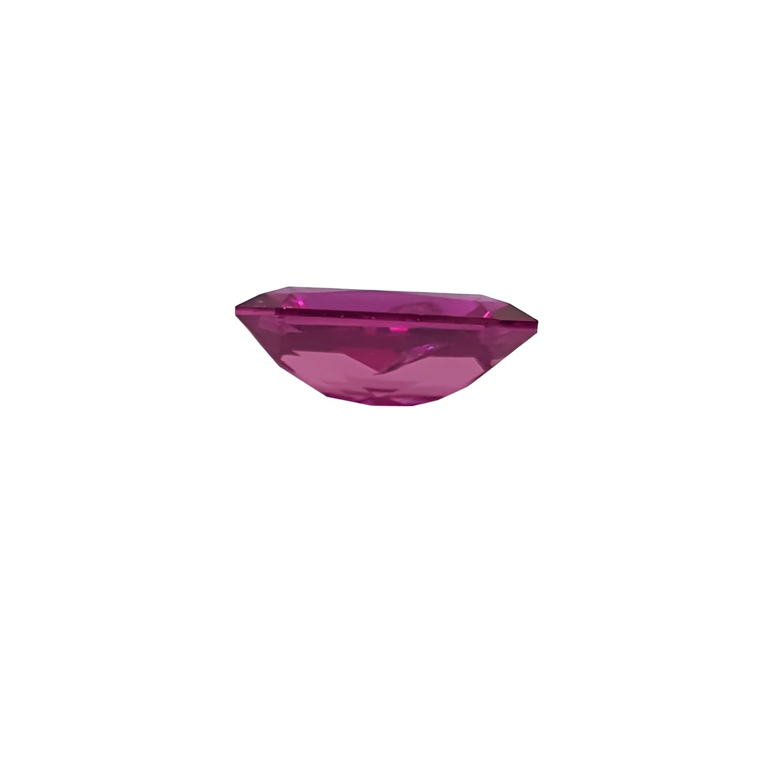 1.38 ct GIA certified loose natural purplish pink sapphire, modified fancy emerald-cut.