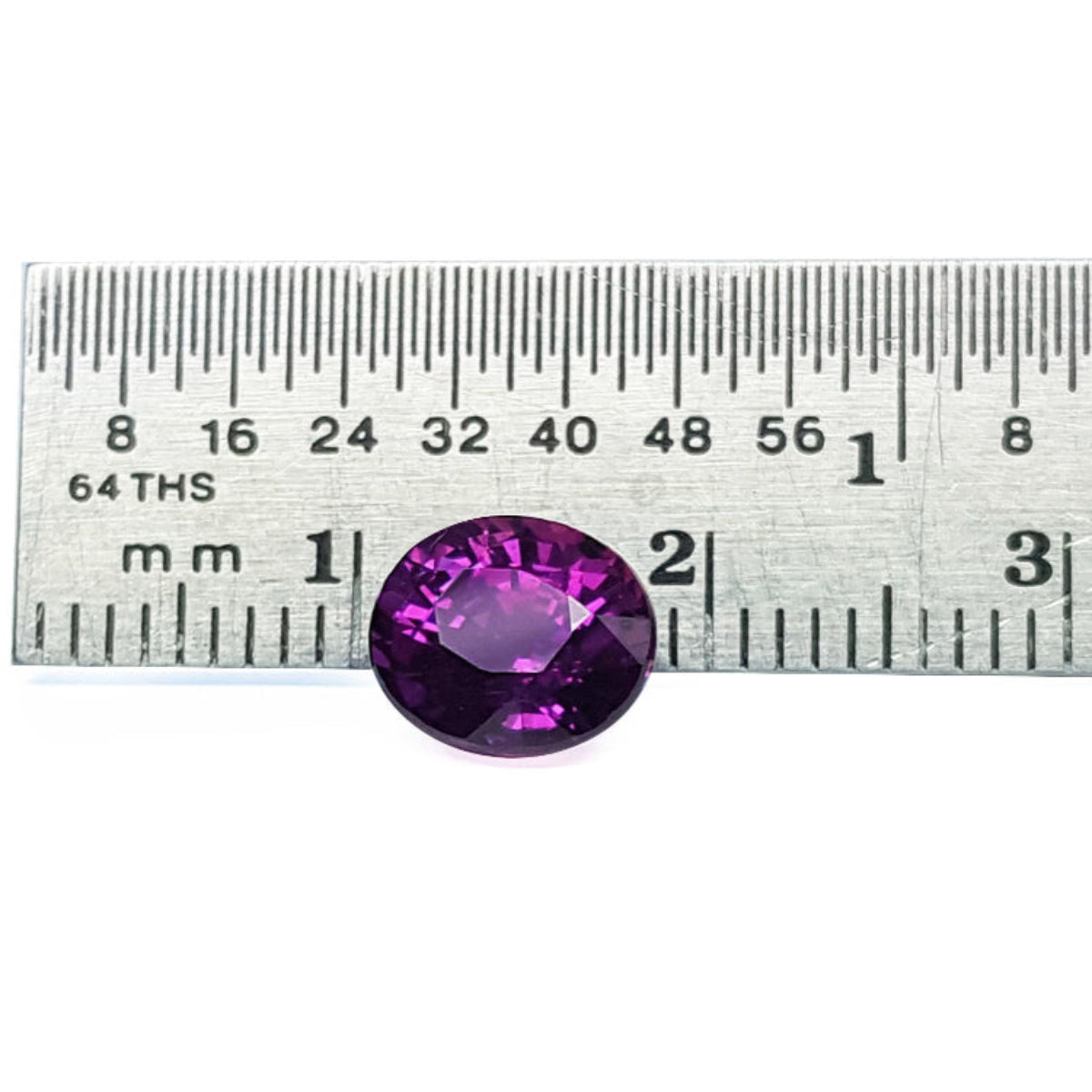 2.59 ct. Natural Pink Sapphire Oval cut Intense and Vibrant Color