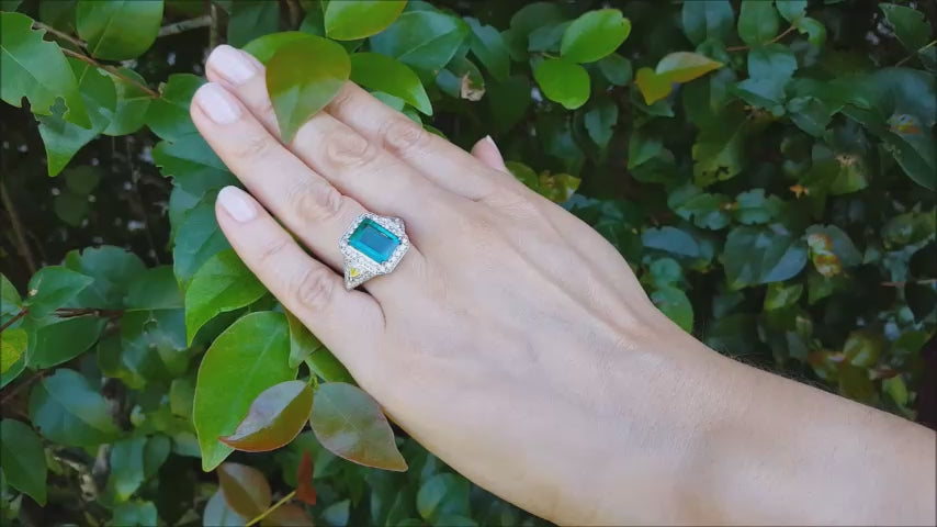 Anillo de esmeralda de Muzo Colombia