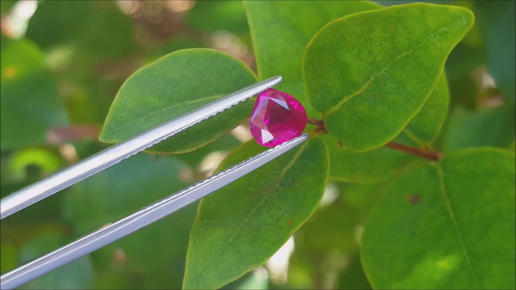 Ruby loose gemstone