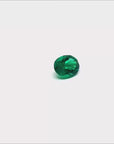 Oval cut GIA certified F1 loose colombian emerald from the Muzo mines