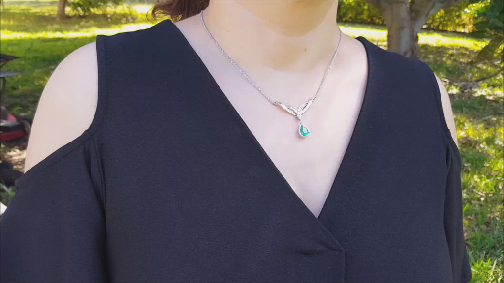 Genuine Emerald necklace