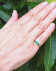 Lucida style emerald ring