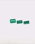 4.18 Carats Natural Emeralds Matched Set Earrings Pendant
