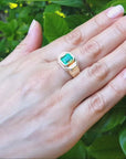 Men's emerald ring for sale