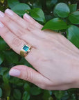 Men's Emerald Solitaire Ring 1.87 ct.