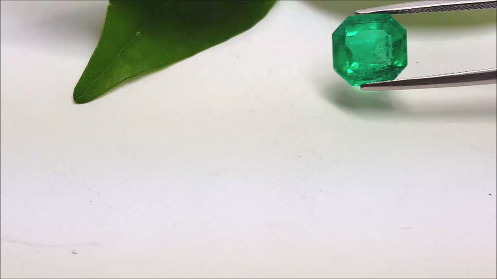GIA certified emerald