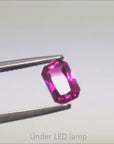 untreated loose pink sapphire