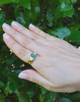 Men's Genuine Colombian Emerald Ring 1.20 ct.