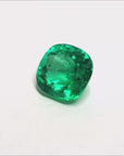 Natural loose emerald cushion cut