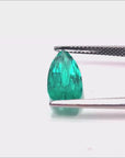 Pear cut loose emerald GIA certified 