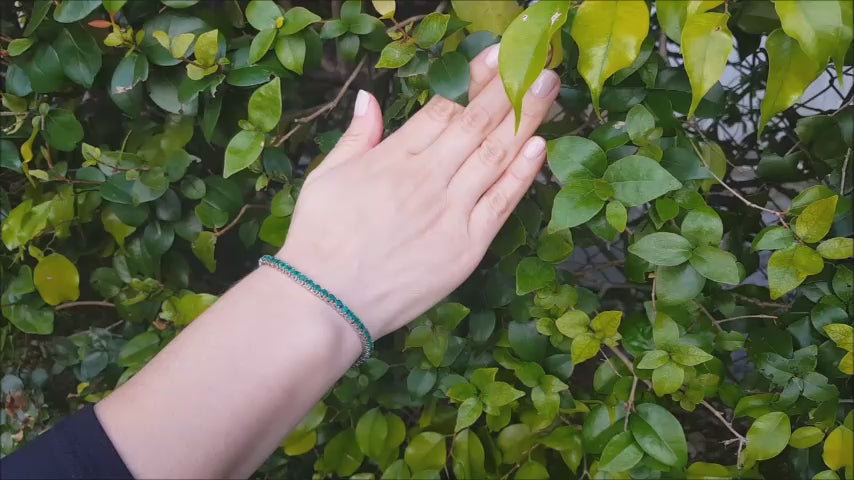 Colombian Emerald tennis bracelets for women