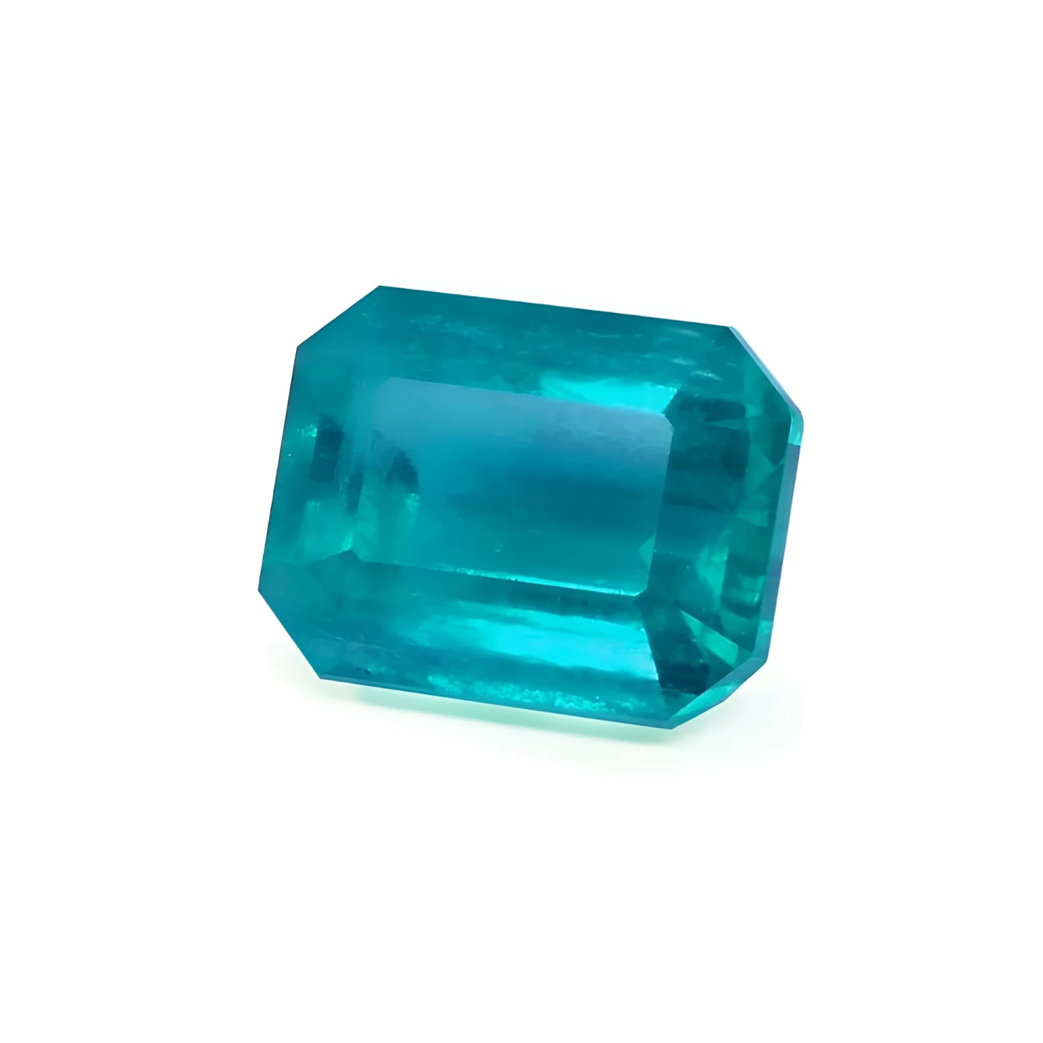 UNTREATED GIA certified loose Muzo mine Colombian emerald medium-deep vibrant bluish green, very good brightness.