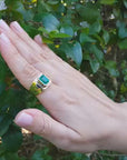 Men's emerald rings