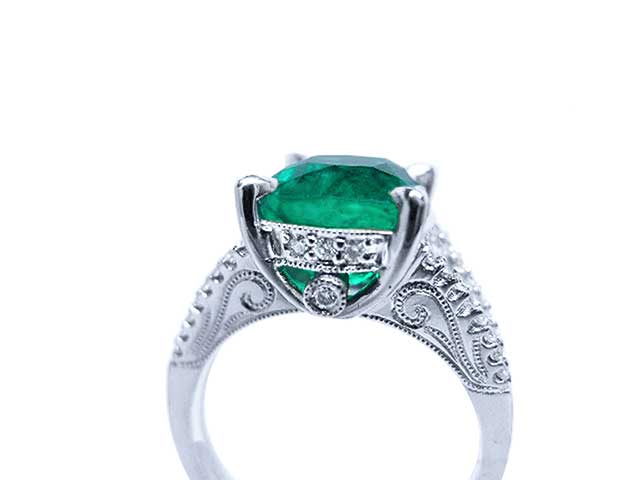 May Birthstone rings for women